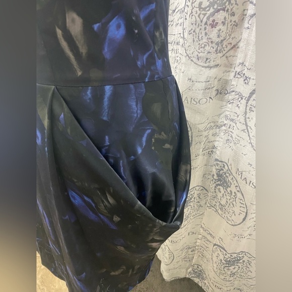 All SAINTS SPITALFIELDS | Silk Cocktail Mini Dress - Picture 3 of 4